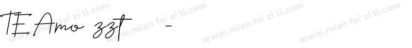 TEAmo zzt字体字体转换